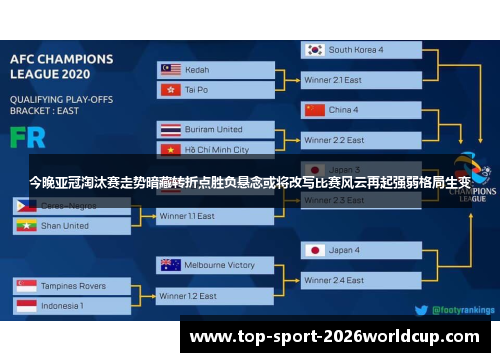 今晚亚冠淘汰赛走势暗藏转折点胜负悬念或将改写比赛风云再起强弱格局生变